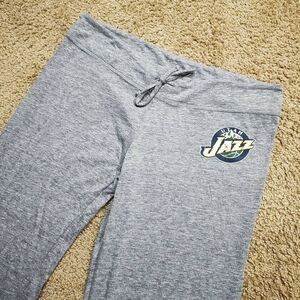 NBA Utah Jazz Athletic Stretch Sweatpants Large Women -P